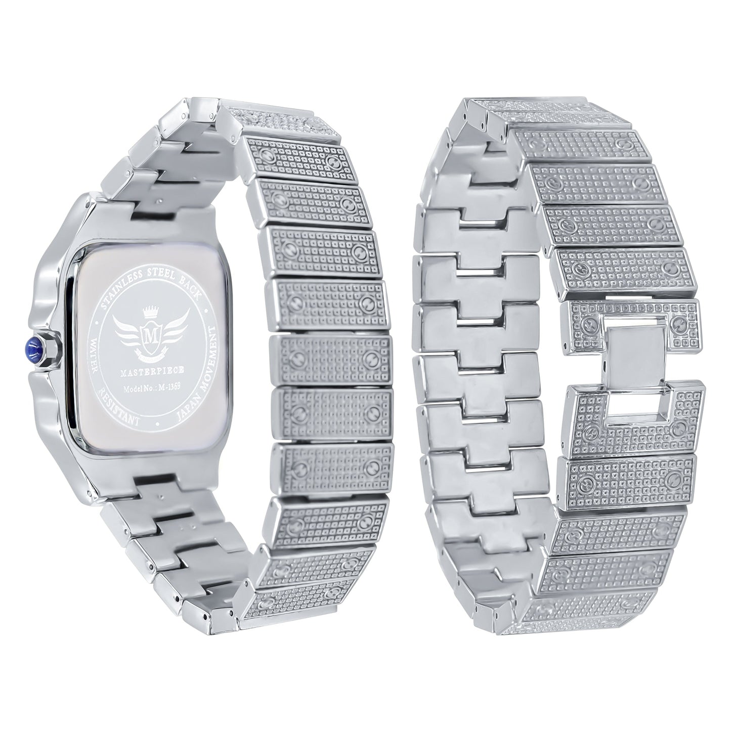 PRODIGIOUS ICED OUT WATCH & BRACELET SET | 530741