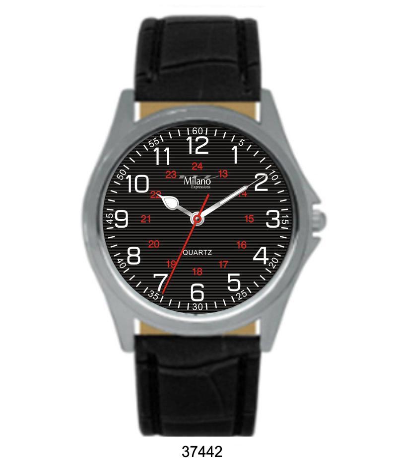 3744 - Vegan Leather Band Watch