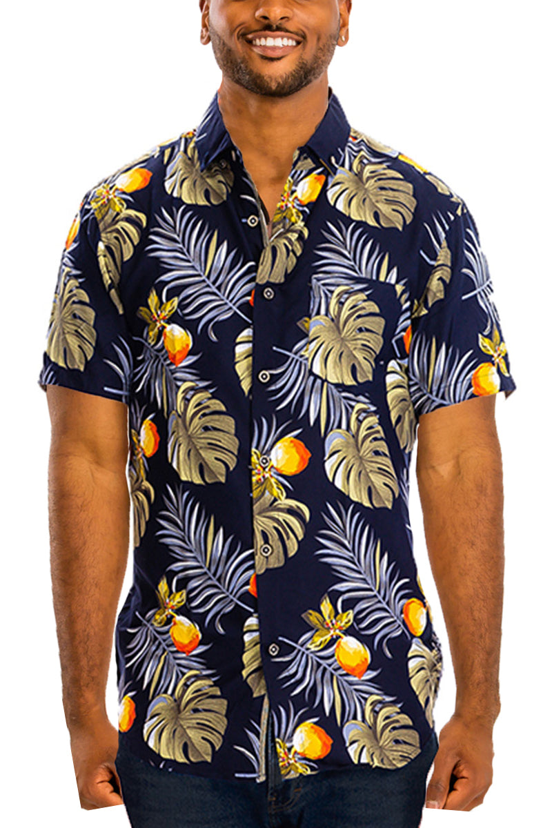 HAWAIIAN BUTTON DOWN SHIRT