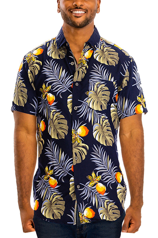 HAWAIIAN BUTTON DOWN SHIRT