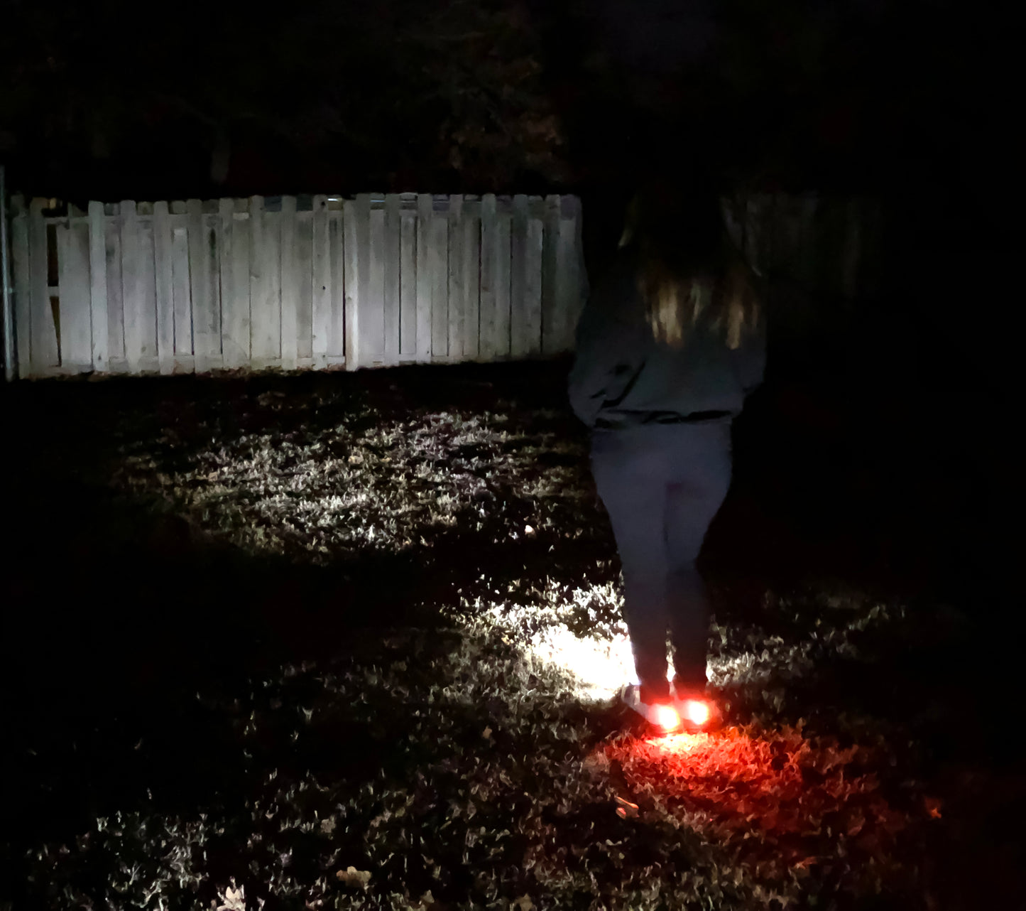 Men's Night Runner Shoes With Built-in Safety Lights