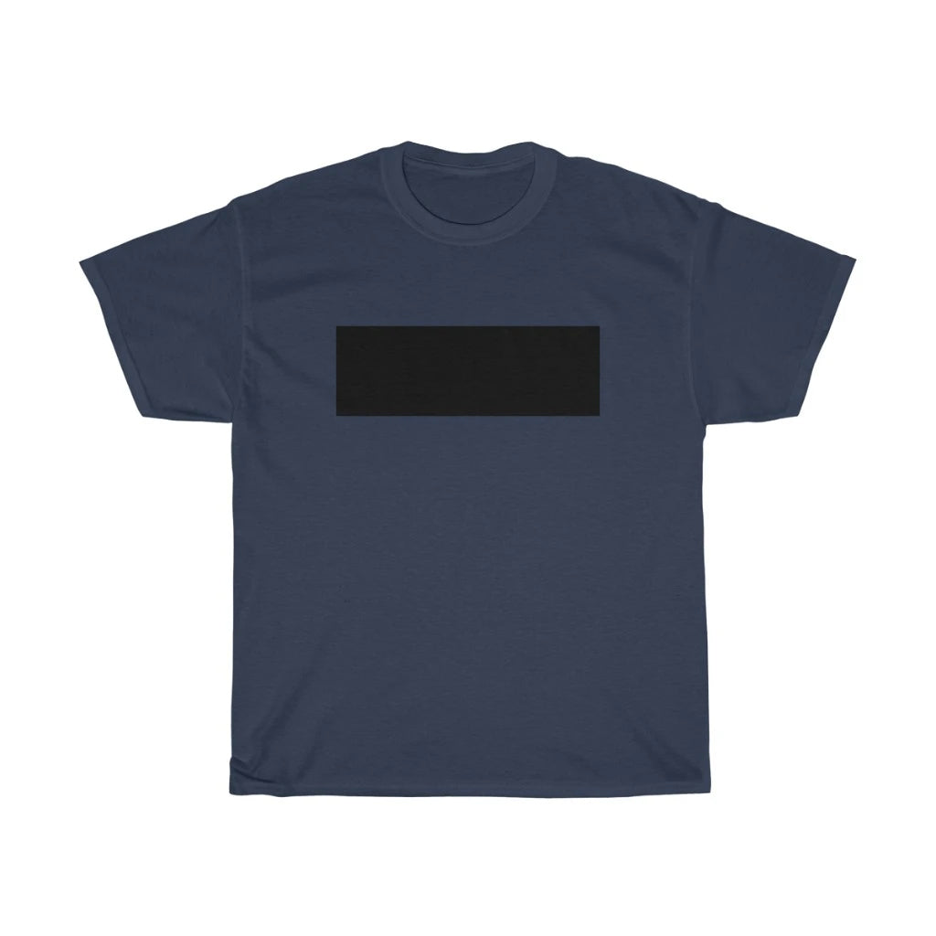 Mens Black Colorblock T-Shirt