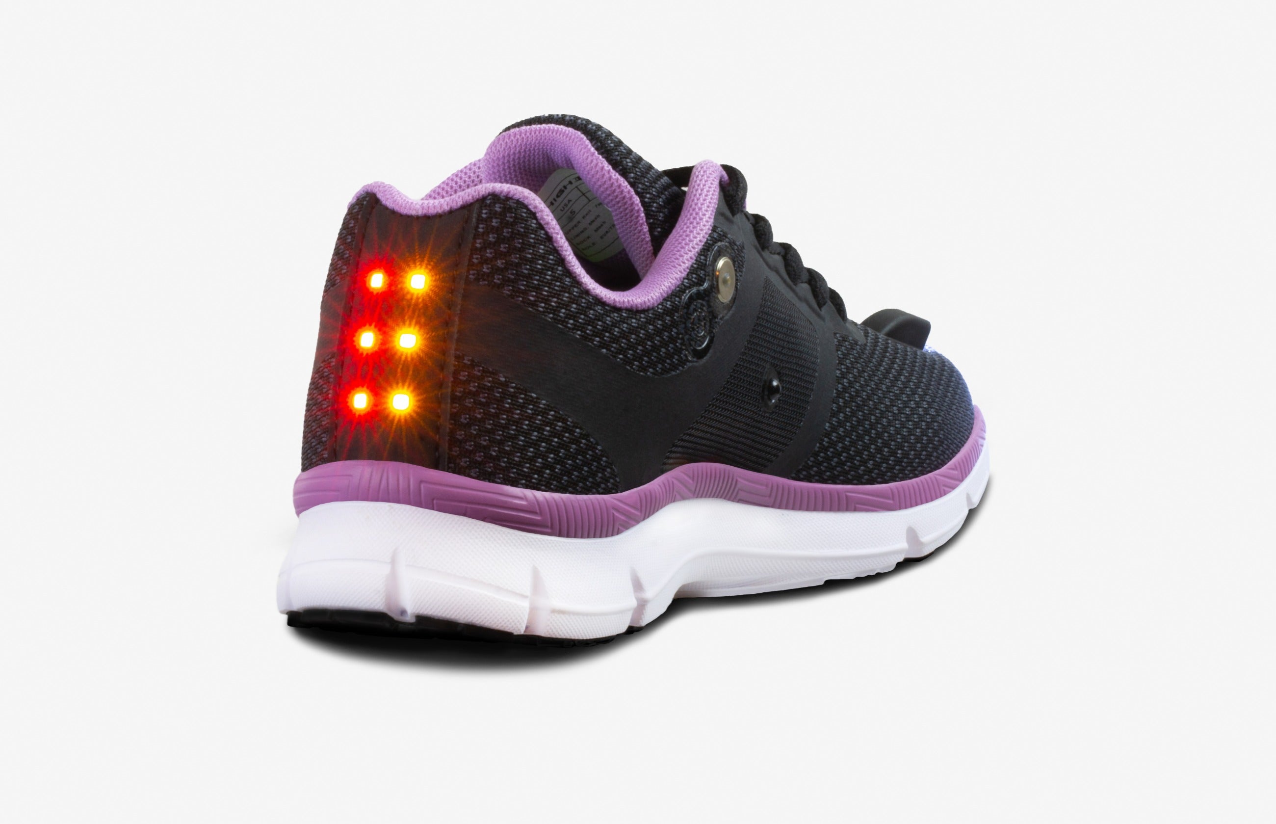 Men's Night Runner Shoes With Built-in Safety Lights